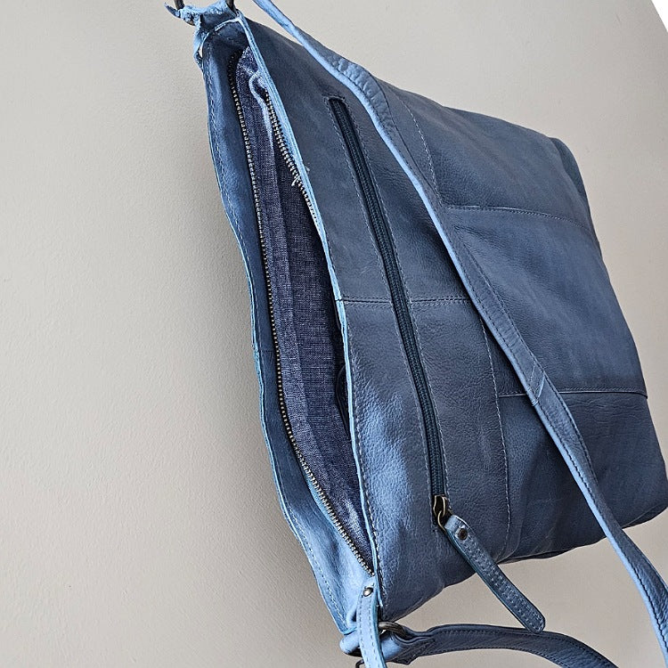 HAND BAG LEATHER JEANS