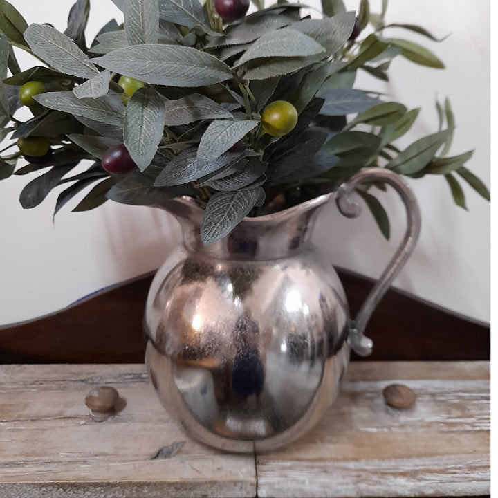 SILVER ALLUMINIUM SQUAT JUG