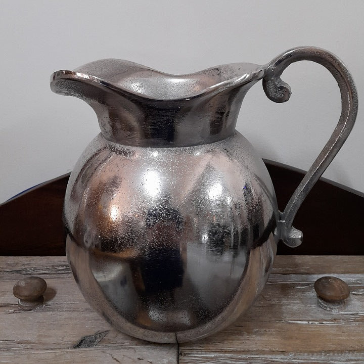SILVER ALLUMINIUM SQUAT JUG