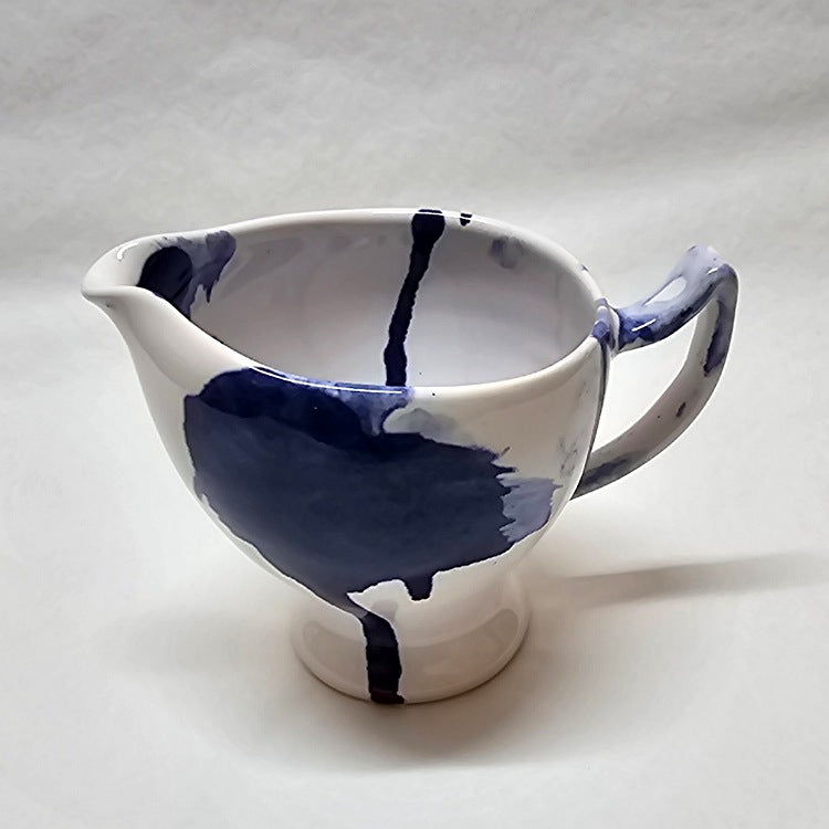 MERVYN GERZ BLUE AND WHITE JUG