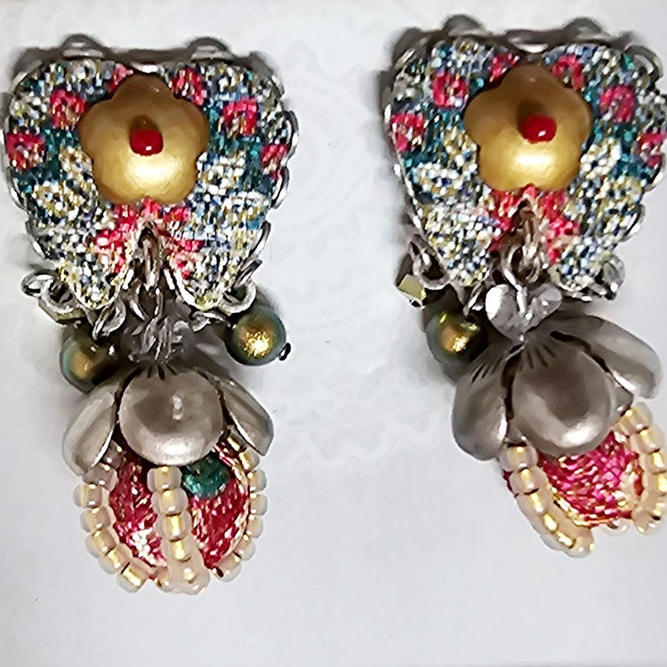 AYALABAR EARRINGS PINK PASTEL BRIGHT BUDS