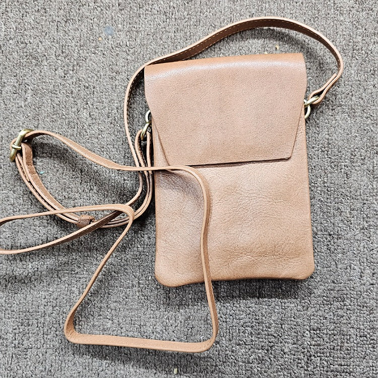 LEATHER MOBILE PHONE GLASSES CASE