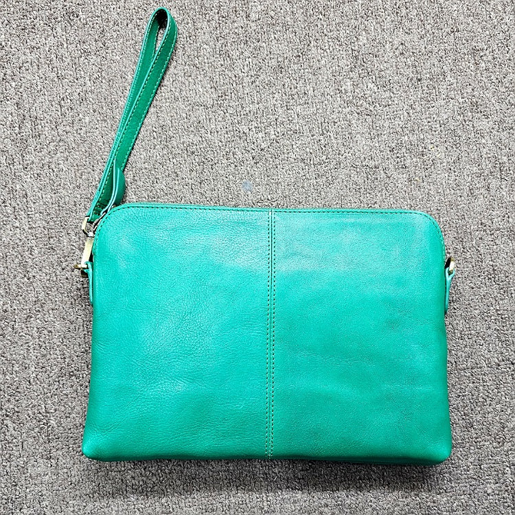 LEATHER WEEKEND CROSSBODY BAG