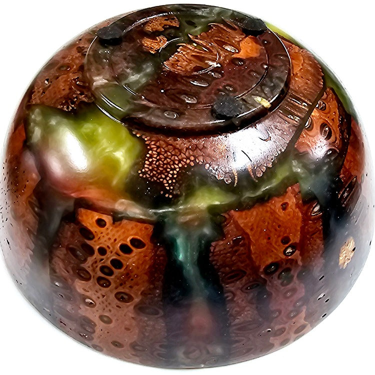 BANKSIA AND RESIN BOWL 26 CM