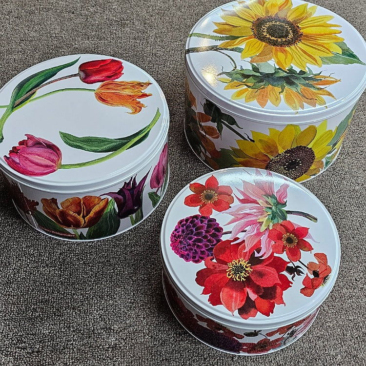 SET THREE ROUND CAKE TINS