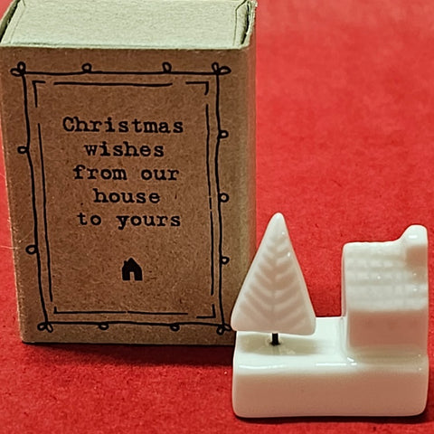 CHRISTMAS WISHES FROM OUR HOUSE TO YOURS