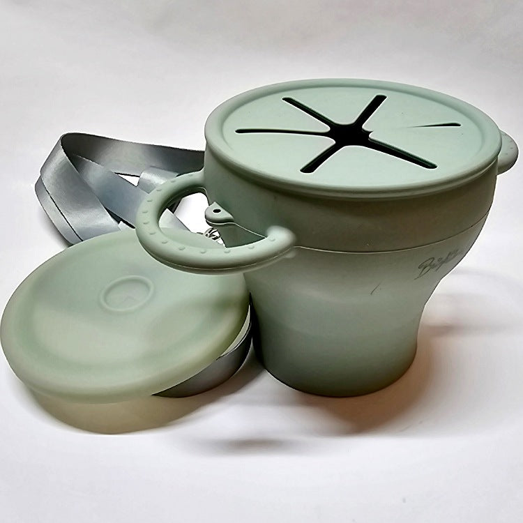 12 MONTHS PLUS SILICONE SNACK CUP