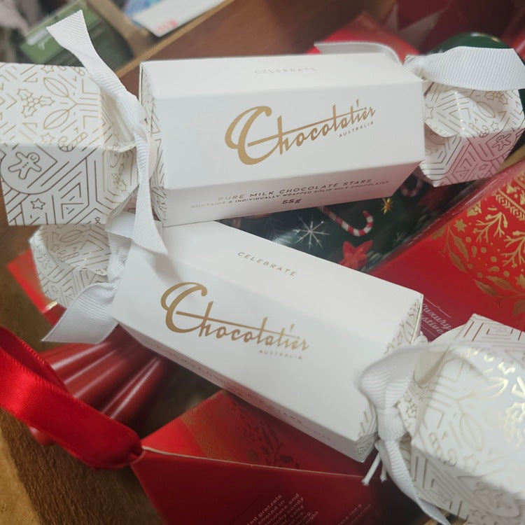 CHRISTMAS MILK CHOC STARS BON BON