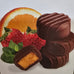 MILK CHOCOLATE TRUFFLES WITH PIMMS FLAVOURED LIQUEUR