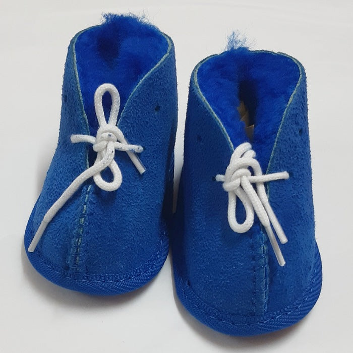 BRAND NEW BABY BOOTIES COBALT