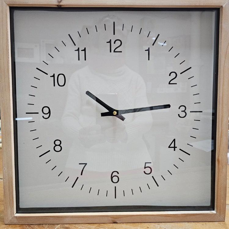 PLAZZA WOOD CLOCK