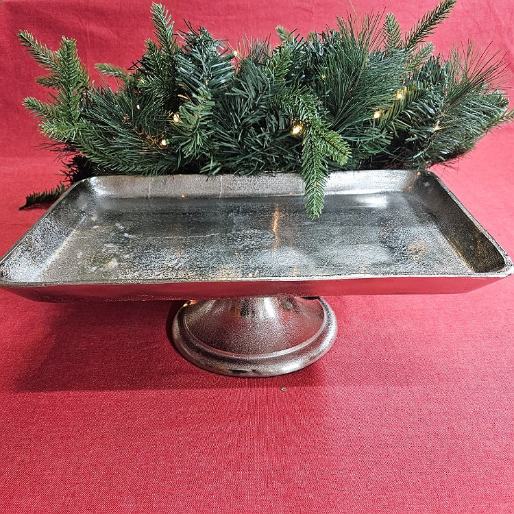 RECTANGULAR ALUMINIUM DISPLAY STAND .