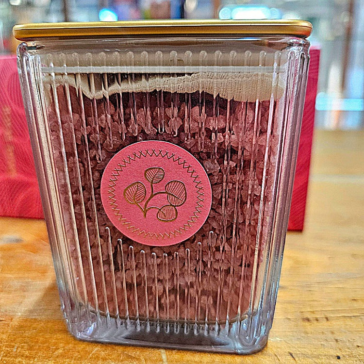 JAR FRAGRANCED BATH SALTS KAKADU PLUM WITH ORGANIC ROSELLA