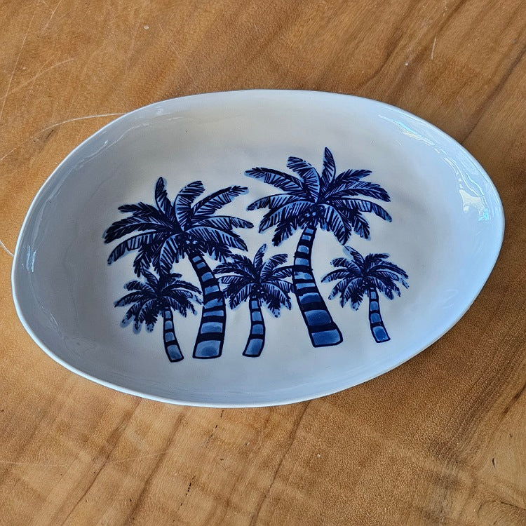 JONES AND CO OVAL BAHAMAS PLATE