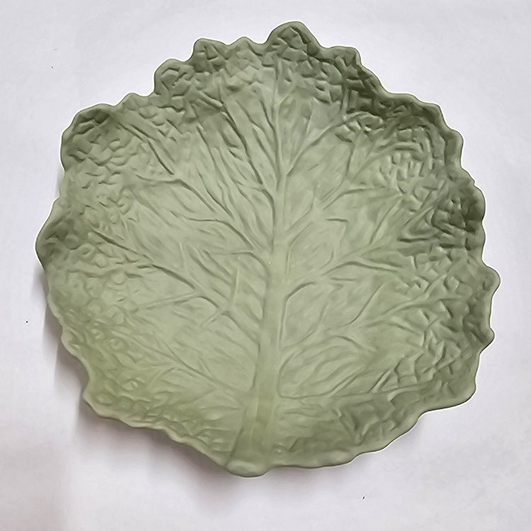 GREEN CABBAGE LEAF DISH