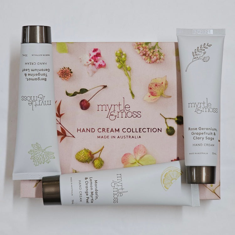 HAND CREAM TRIO MYRTLE AND MOSS
