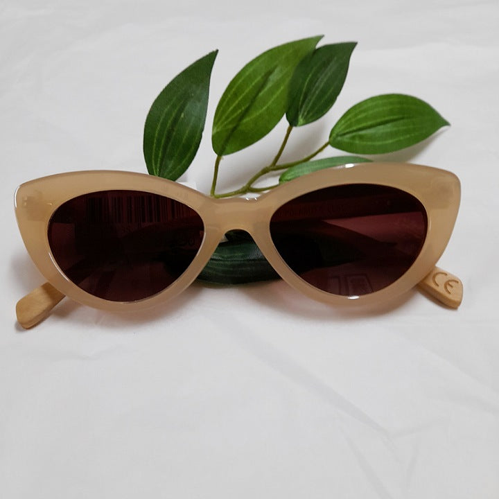 POLARISED SUNGLASSES WOODEN ARMS