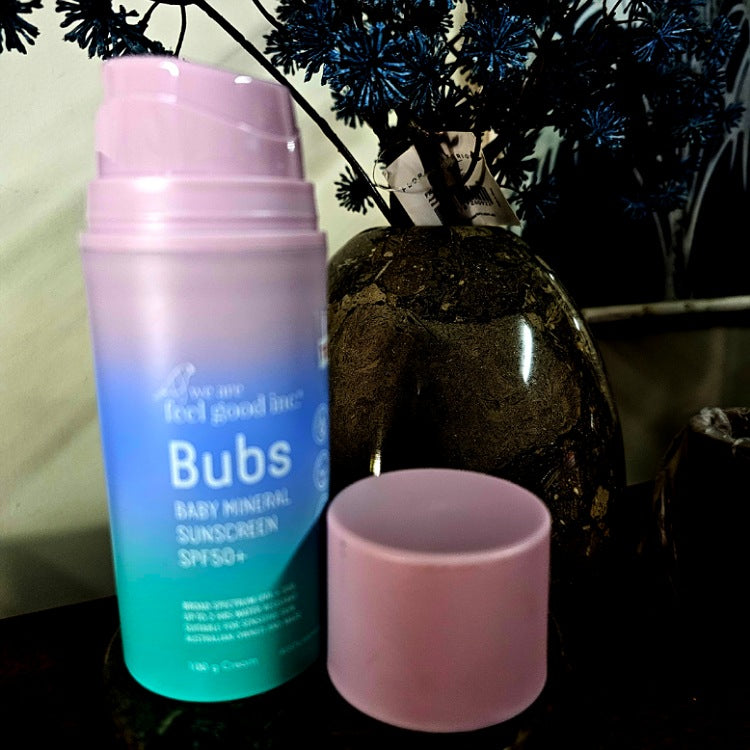 WE ARE FEEL GOOD BUBS BABY MINERAL SUNSCREEN SP50+