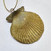 CHRISTMAS DECORATION GOLD SHELL