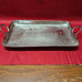 RECTANGULAR ALLUMINIUM TRAY WITH RING HANDLES