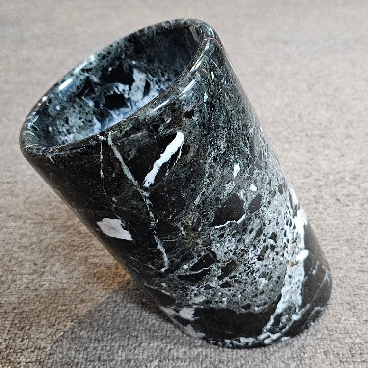 BLACK MARBLE WINE CHILLER SLOPED