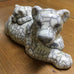 DECORATIVE CERAMIC LIONESS FIGURINE
