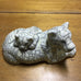 DECORATIVE CERAMIC LIONESS FIGURINE