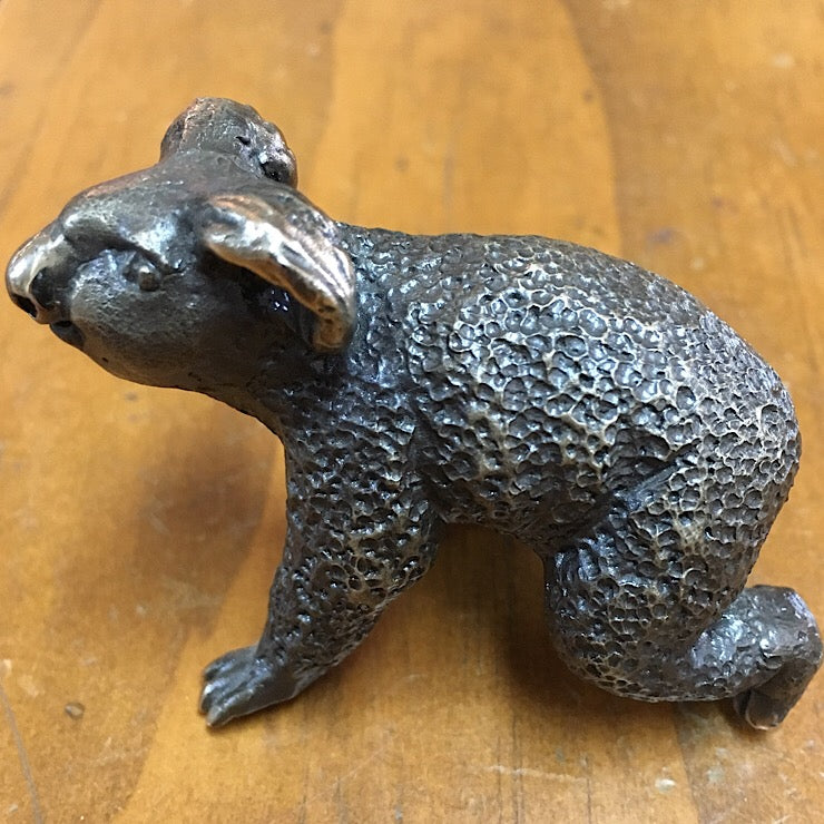 PETE SMIT BRONZE KOALA MINATURE WALKING