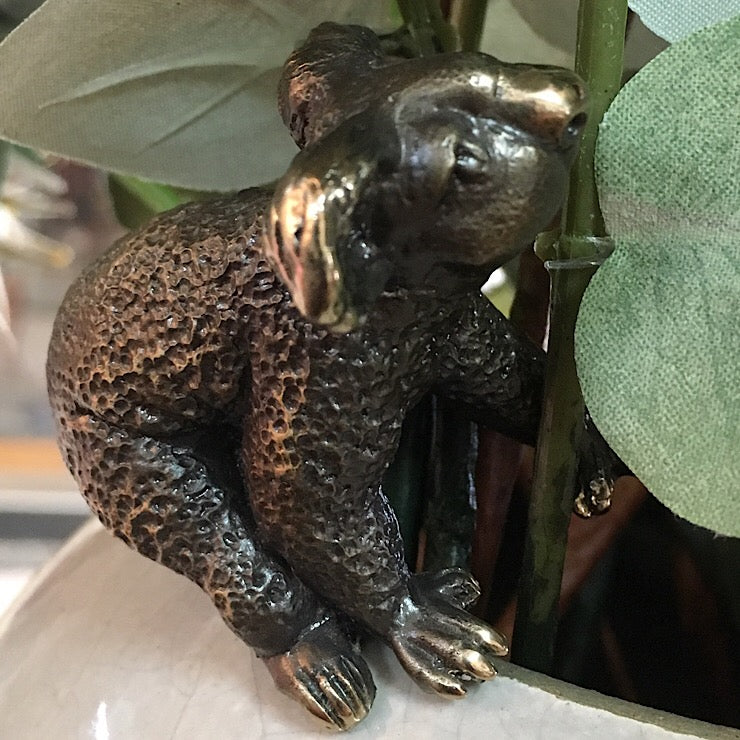 PETE SMIT BRONZE KOALA MINATURE WALKING