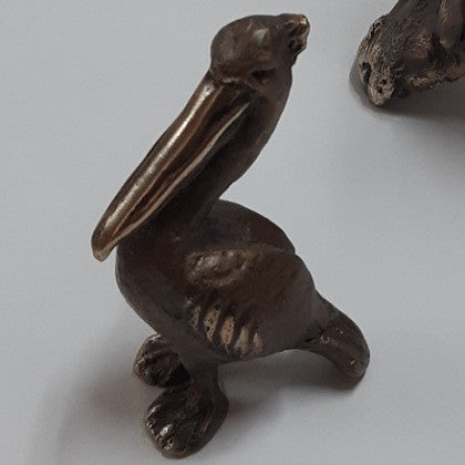 PETE SMIT BRONZE PELICAN MINIATURE