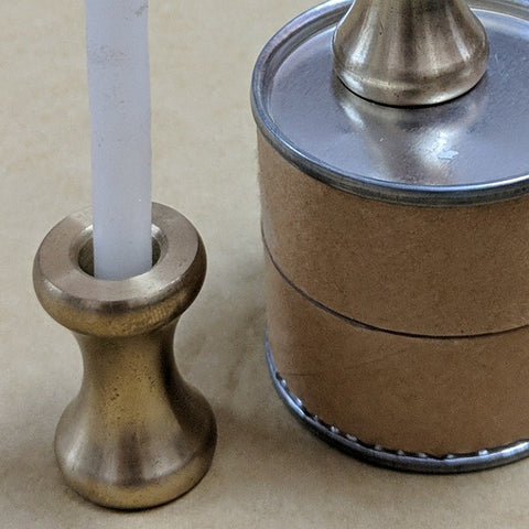 BRASS CANDLE STICK HOLDERS