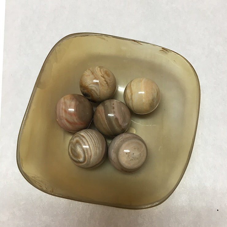 AUSTRALIAN RIBBON STONE 6 PIECE