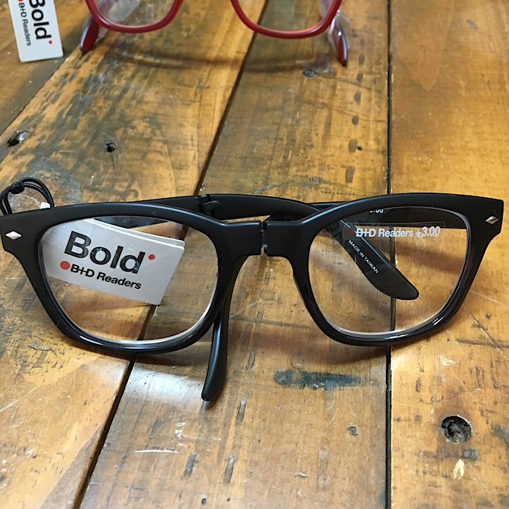 FOLDING READING GLASSES