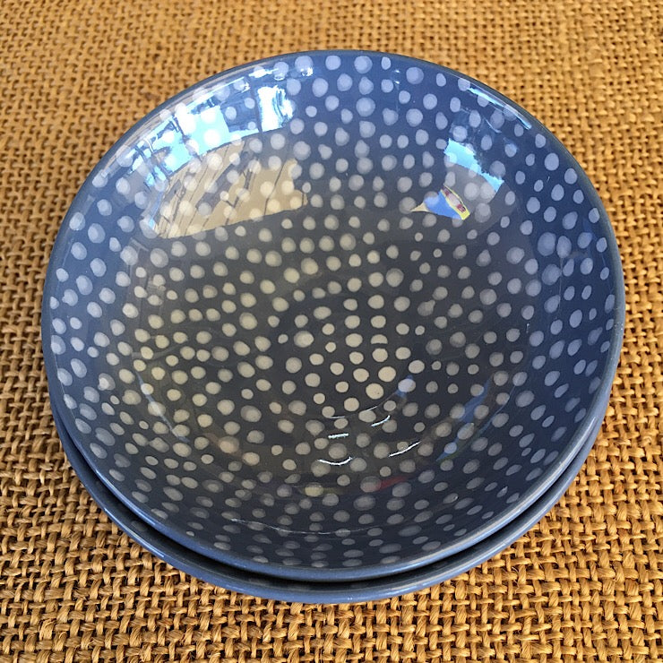 BLUE DOTS BOWL MINI