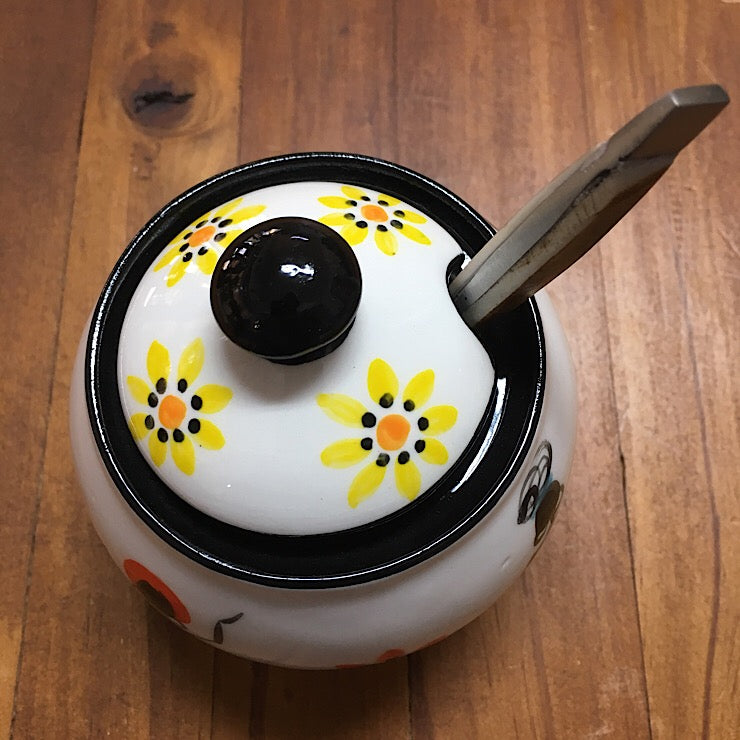 SUGAR POT AFRICAN WOMEN