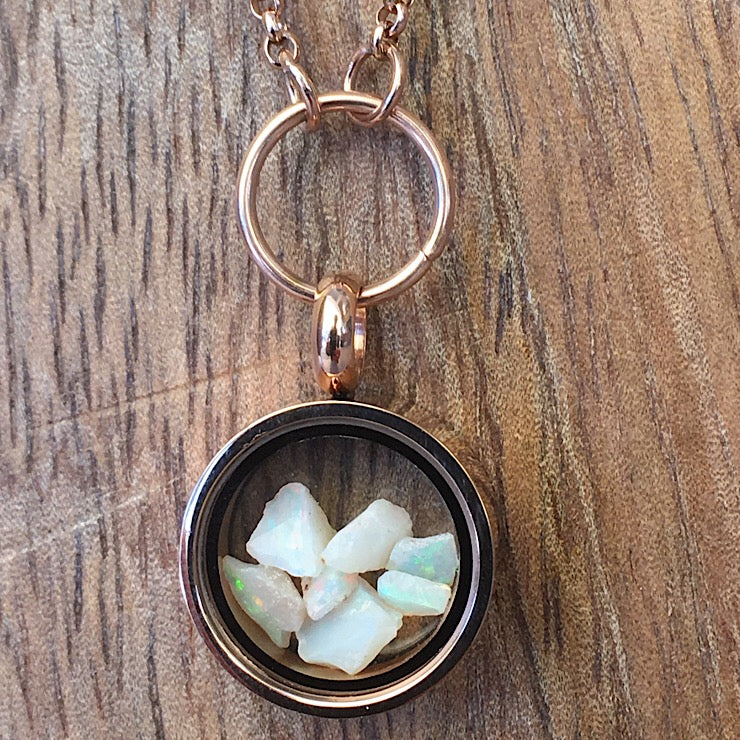 OPAL CAPTURE NECKLACE SMALL