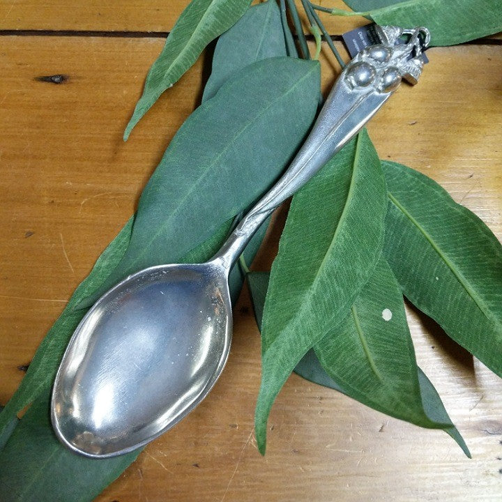 AUSTRALIAN MADE PEWTER SERVING SPOON