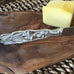 AUSTRALIAN MADE SILVER PEWTER CHEESE KNIVES