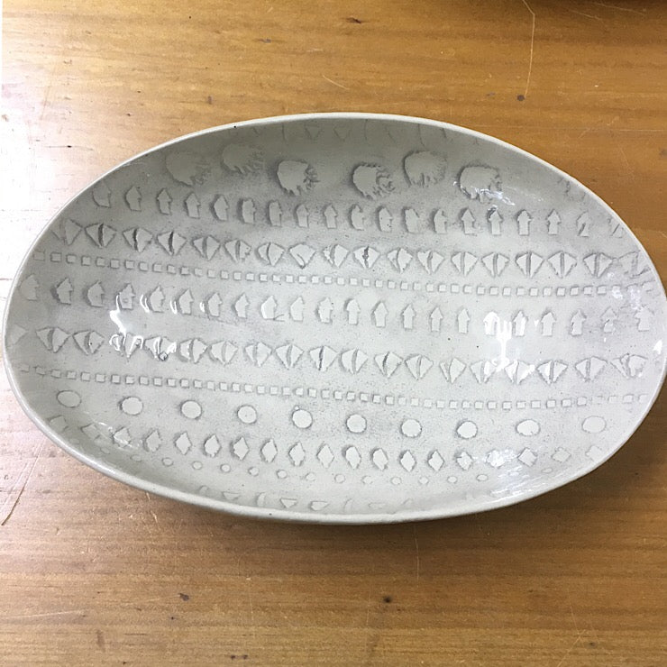 SMALL CERAMIC OVAL DISH