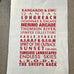 LONGREACH TEA TOWEL