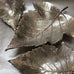 NICKEL LEAF DISH MEDIUM
