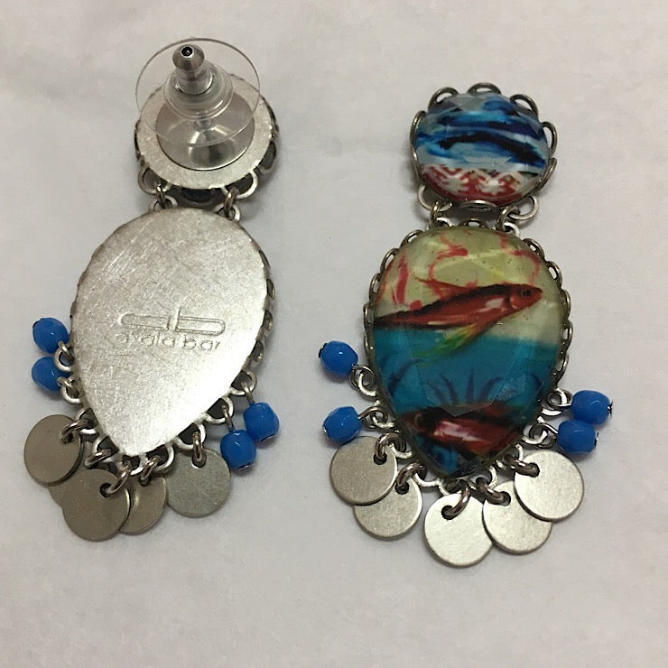 BLUE SALMON AYALABAR EARRINGS
