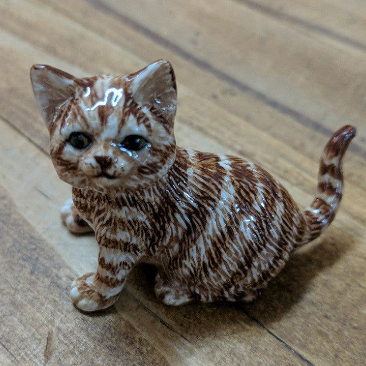 CERAMIC TABBY CAT