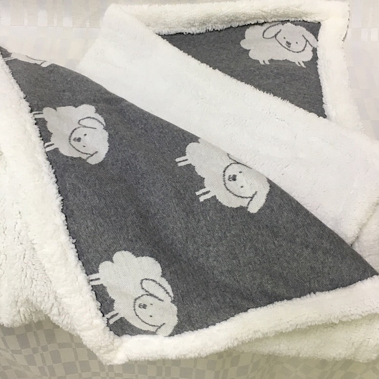 SNUGGLES LAMB BLANKET