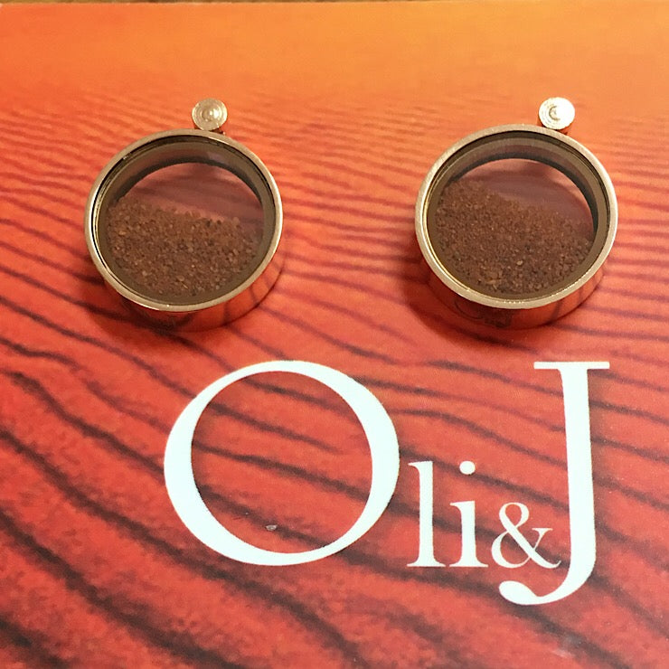 RED DESERT SAND EARRINGS