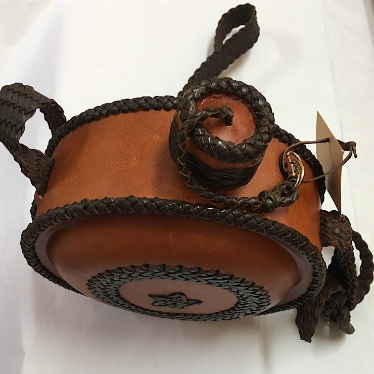 CANTEEN LEATHER COVERED