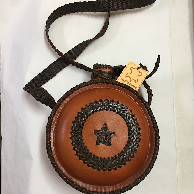 CANTEEN LEATHER COVERED