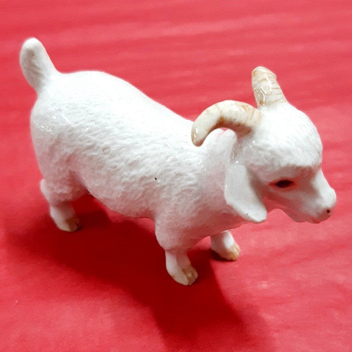 PORCELAIN FIGURINE GOAT KID