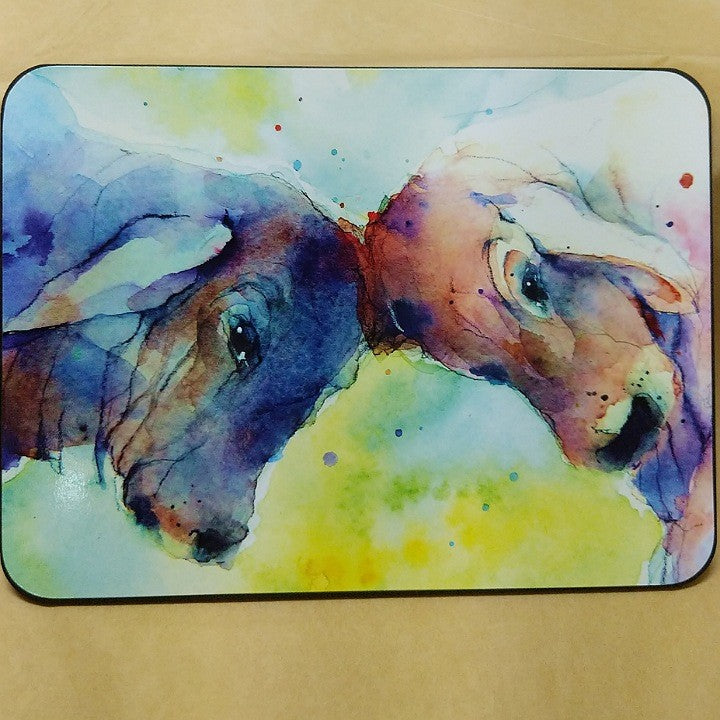 SHONAS WATERCOLOURS RECTANGULAR PLACEMATS