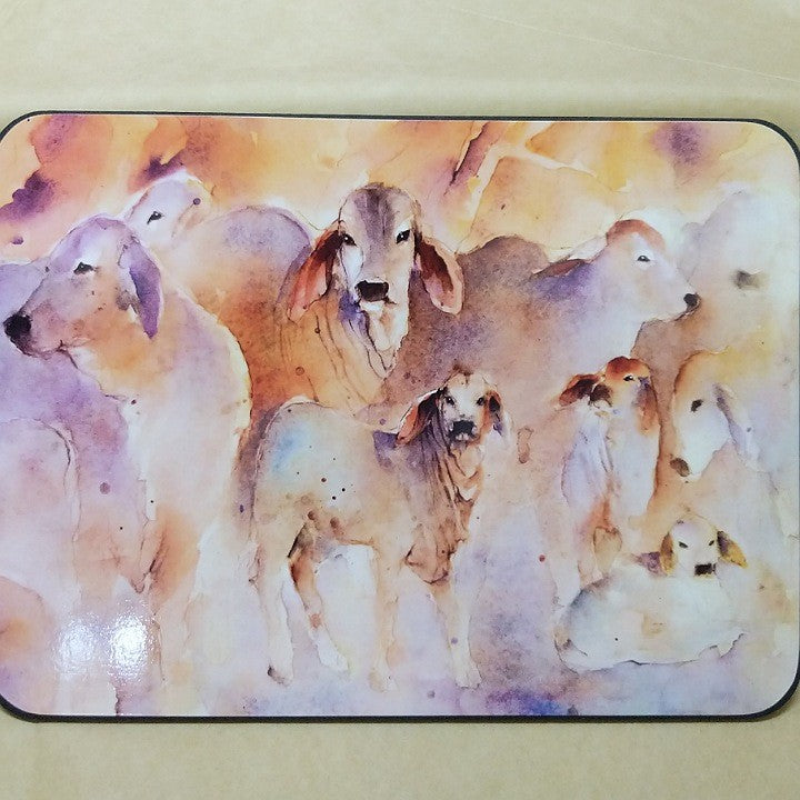 SHONAS WATERCOLOURS RECTANGULAR PLACEMATS